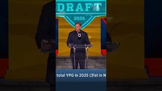 Titans select Carnell Tate making him the first WR off the board #nfl #nfldraft #titans
