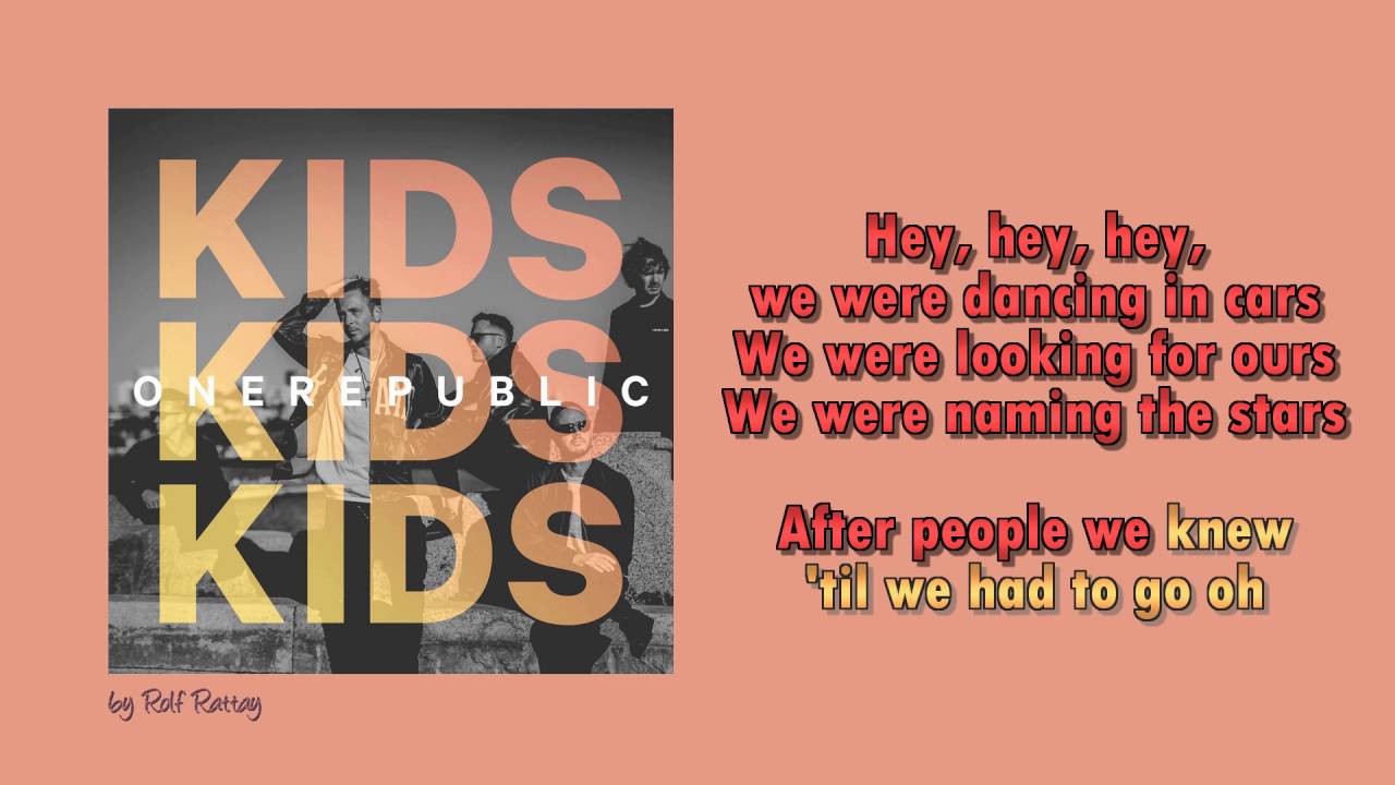OneRepublic -  Kids - Instrumental