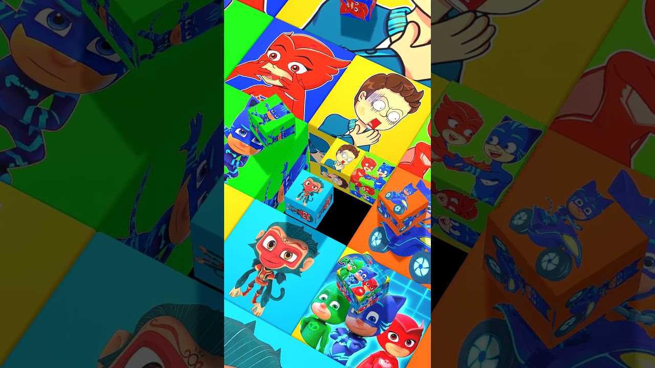 Pj Masks Romeo Lab 🤖 - 3D Block Animation 