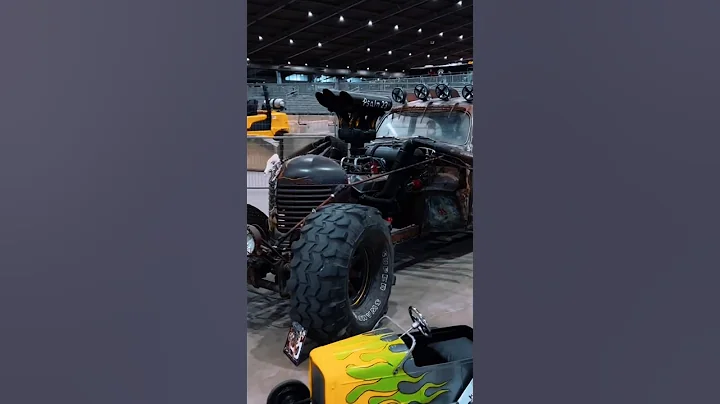 VW Beetle Rat Rod at The 60th Annual Starbird Car Show #sickcarsandtrucks #ratrod #ratrods #shorts