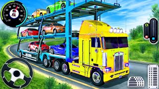 Crazy car transport truck driving in vehicle transporter truck games - Android GamePlay screenshot 5