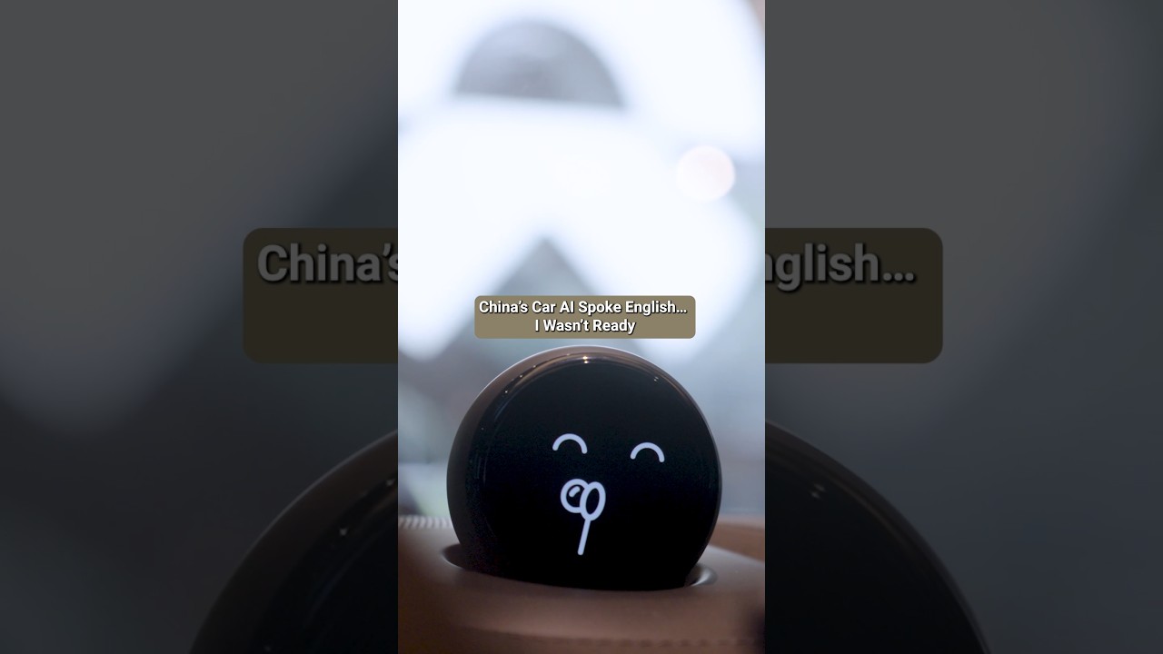 Этот китайский автомобильный ИИ заговорил со мной по-английски. Я к этому не был готов.🤖 