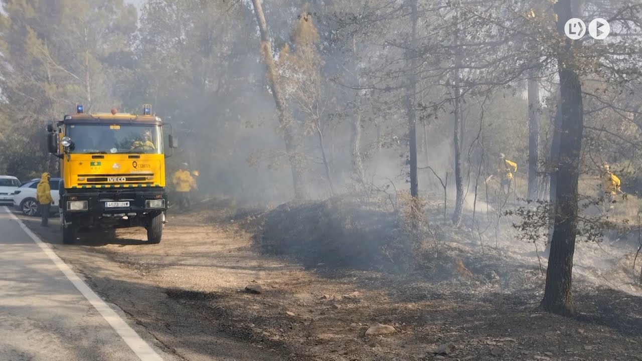Ensurt per dos incendis forestals al Bages