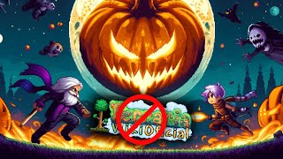 2 Noobs vs. Pumpkin Moon with NO Wiki