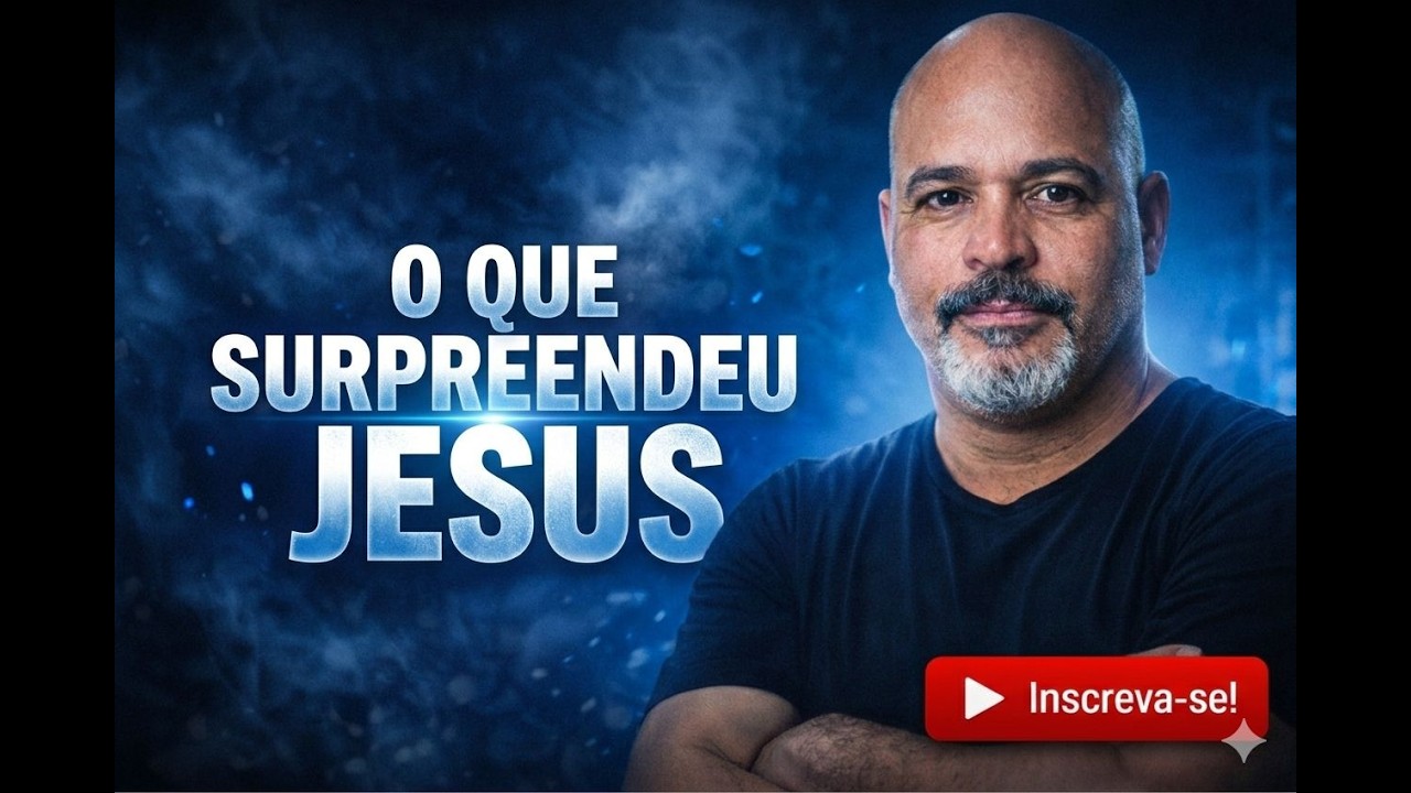 O QUE SURPREENDEU JESUS.