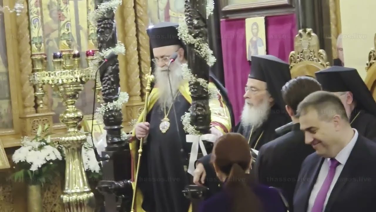 Άγιος Γρηγόριος Νέα Καρβάλη - Πανηγυρικός Εσπερινός