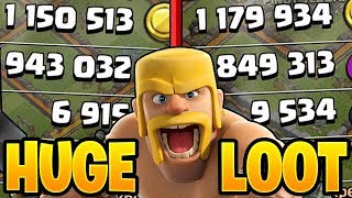 TWO HUGE RAIDS WITH 2+ MILLION LOOT!! - Clash of Clans