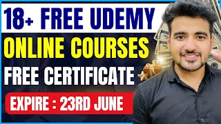 UDEMY : 18+ Free Courses & Free Certificate | Finance,Engineering & Management Online Course