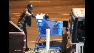 Jack Bandit—Suspect caught Redhanded taking a floor jack