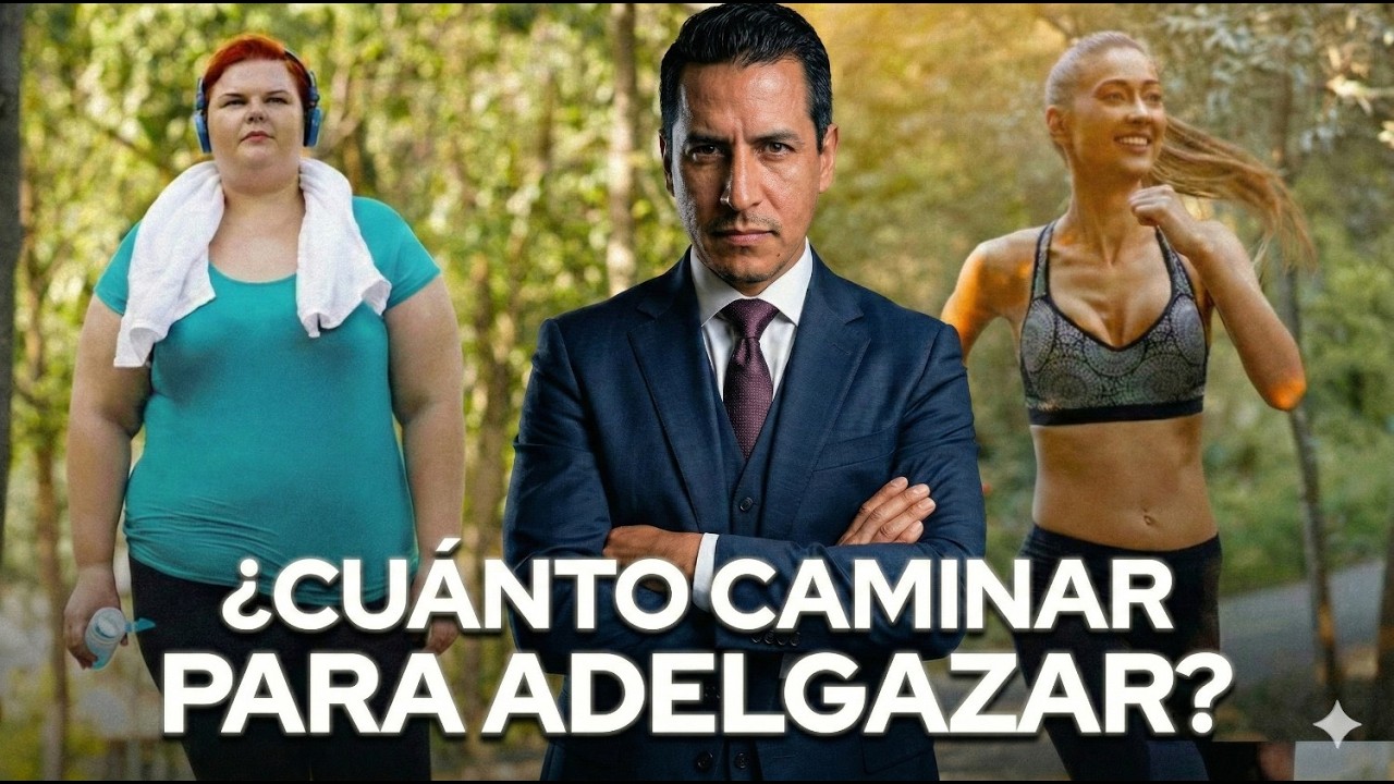caminar para bajar de peso: A que Ritmo caminar para QUEMAR más GRASA