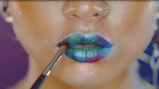 Art lips. Мастер-класс по креативному макияжу губ от Make-Up Atelier Paris