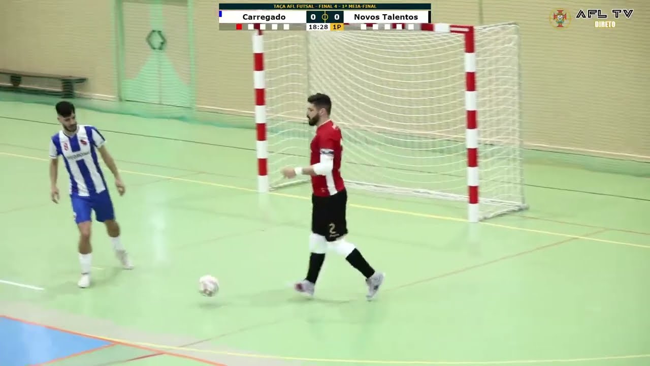 AD Carregado x GSC Novos Talentos - Taça AFL Futsal - Final 4 - 1.ª Meia-Final