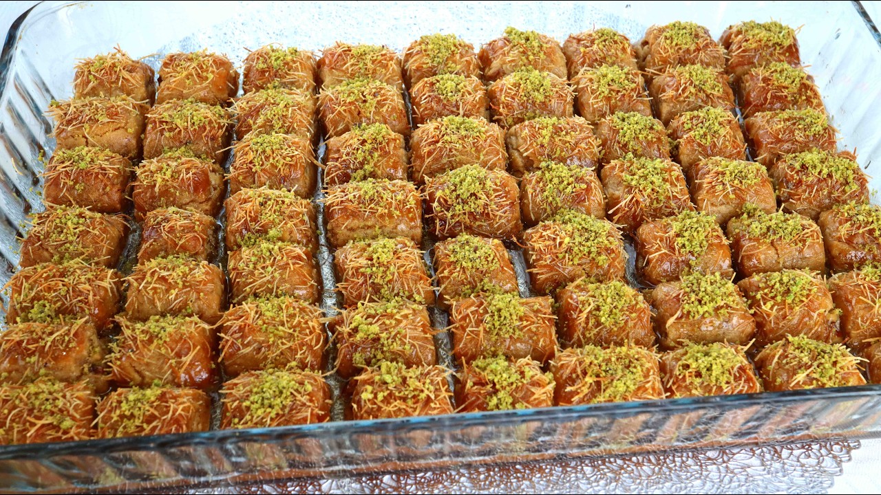 Baklava Tadında Şerbetli Tatlı! Ağızda Dağılan Lezzet