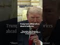 Trump touts falling prices ahead of midterms