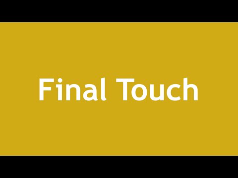 [ Arabic Tutorial Create Template 2 ] #18 - Final Touch