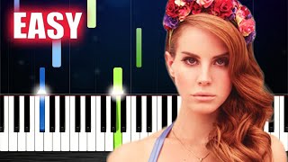 Lana Del Rey - Video Games - EASY Piano Tutorial screenshot 5