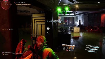 Tom Clancy’s The Division 2  Private Beta XBox bug - NPC in Wall