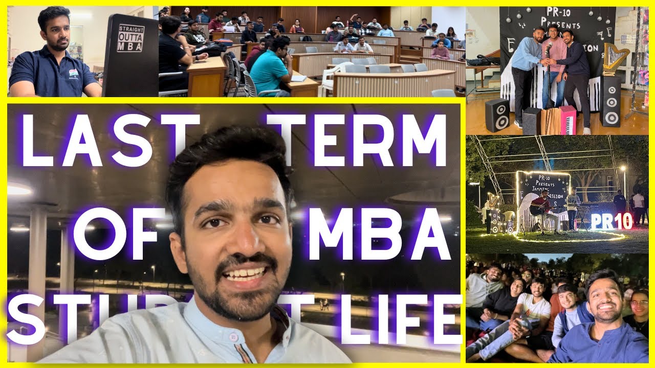 A Day in the Life of an MBA Student | Nirma University Ahmedabad | Life in the Last Semester of MBA