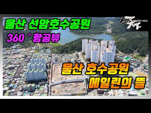 울산 선암 호수공원드론뷰(호수공원 에일린의 뜰)