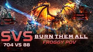SVS: Burning an Entire State | Froggy POV | Burn Only | State of Survival