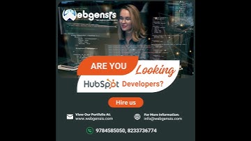 Are you looking HubSpot Developer?