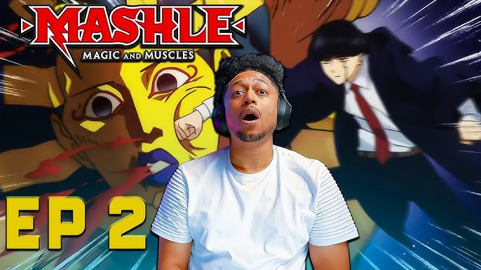 MASH IS GOING TO HOGWARTS!  MASHLE: MAGIC AND MUSCLES EPISODE 1 REACTION 