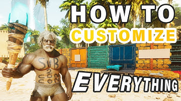 How to Customize and Paint Everything with Dyes ► Ark Survival Ascended