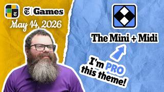 I'm a pro! | NYT Mini and Midi Crossword May 14, 2026 screenshot 1
