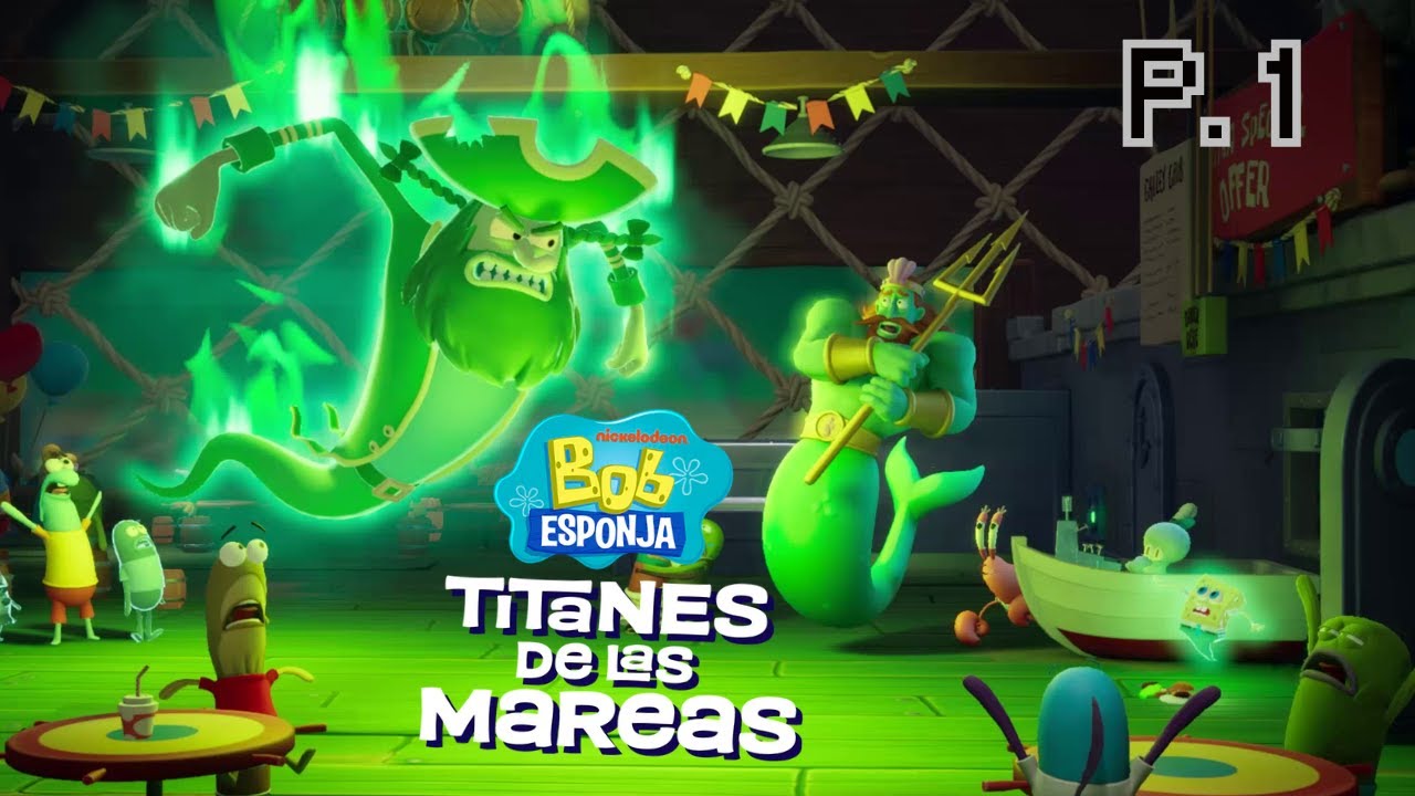 🎮 Bob Esponja: Titanes de la Marea 🎮 Parte #1