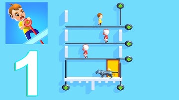 Pin Pull Gameplay Walkthrough Part 1 All Levels 1-50 (IOS/Android)