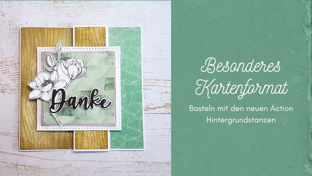 Karten basteln mit Action Stanzen I Karten mit Trick basteln I DIY ...