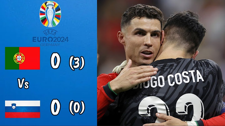 Portugal 0 (3) Vs Slovenia 0 (0) HighLights, skills and penalties - Euro 2024