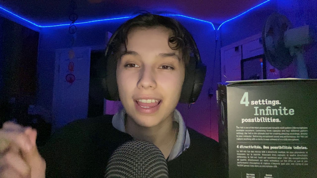 (ASMR) New Blue Yeti Mic Test