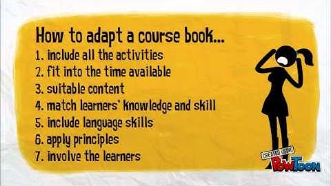 CH11_2adopting and adapting existing course books
