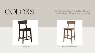 Torino Counter or Bar Height Stools