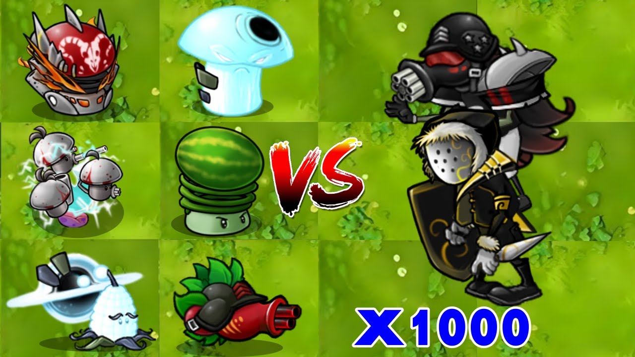 PVZ Fusion 2.4.1 Challenge!! New Ultimate Plants VS New Super Zombies ...