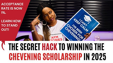 The Secret Hack To Winning Chevening This Year | How to stand out in chevening Applications in 2025