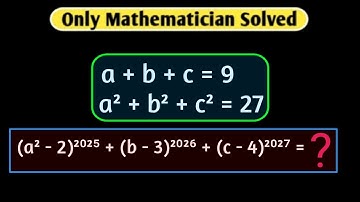 Can you crack this beautiful algebra problem? | University exam question