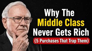 Why The Middle Class Never Gets Rich (5 Purchases That Trap Them)
