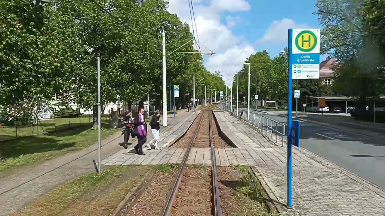 Görlitz Tram backview line 2