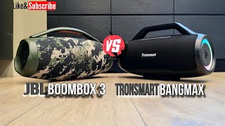 JBL Boombox 3 vs Tronsmart Bang Max  super showdown