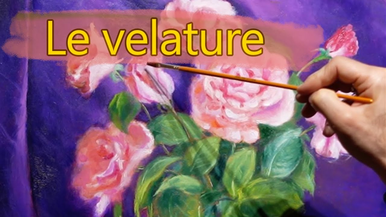 Le velature con i colori ad olio, cosa sono e come si usano