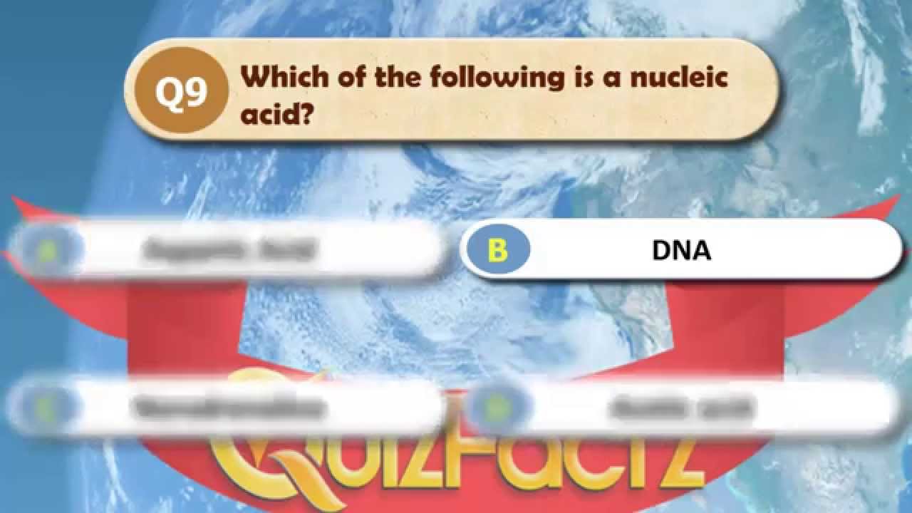 Science Quiz 4 Youtube