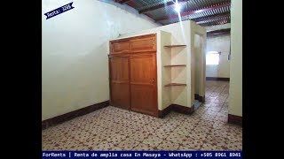 #ForRents | Renta o Venta de casa en Masaya en zona comercial. #ForRents | Renta o Venta de casa en Masaya en zona comercial.