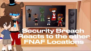 Security Breach React to the other FNAF Locations | FNAF Security Breach | Ma.ddy_