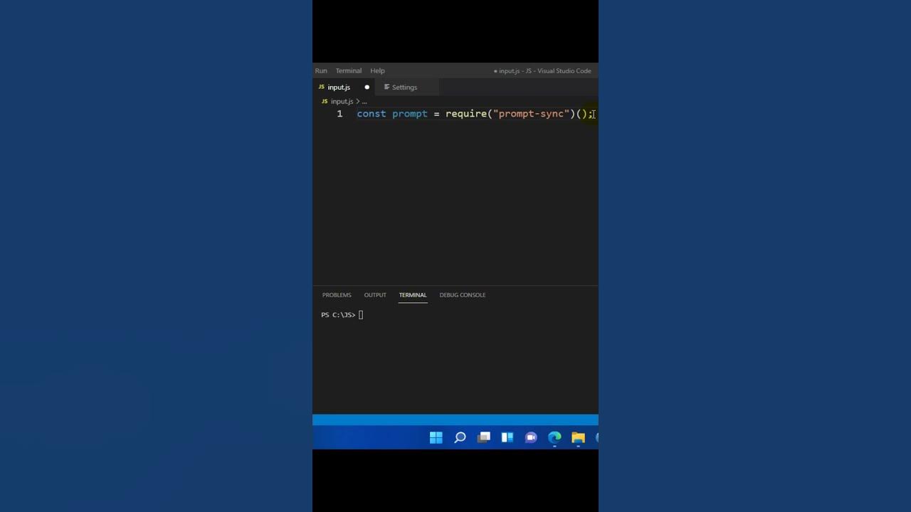 How to Take Input From User in JavaScript | Take Integer and String ...