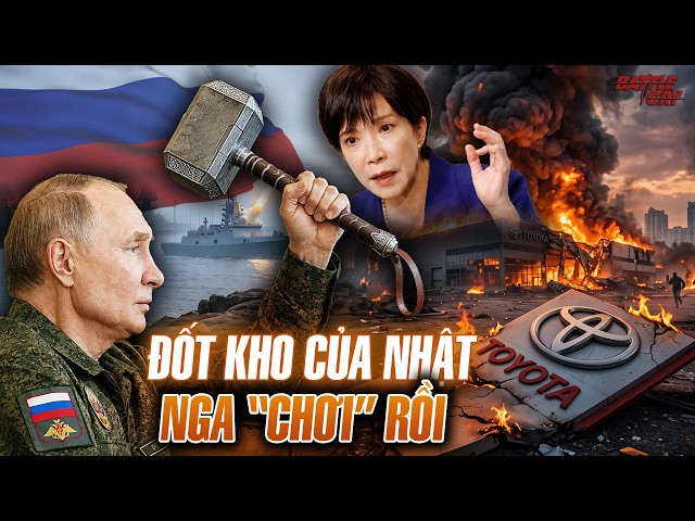 NGA CHÍNH THỨC KHAI CHIẾN VỚI NHẬT BẢN? PUTIN ĐÃ GỬI "THÔNG ĐIỆP" MÁU TÀN KHỐC TỚI TOKYO
