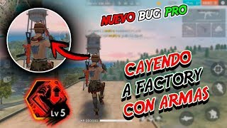 CAYENDO EN EL TECHO DE FACTORY  CLASIFICATORIA Y ELIMINANDO A TODOS LOS CAMPEROS  FREE FIRE Kurko