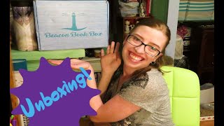 My Very First Book Box Unboxing! (August Beacon Book Box)