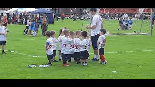 8th World Dwarf Games Football match of different groups (Men and Women)